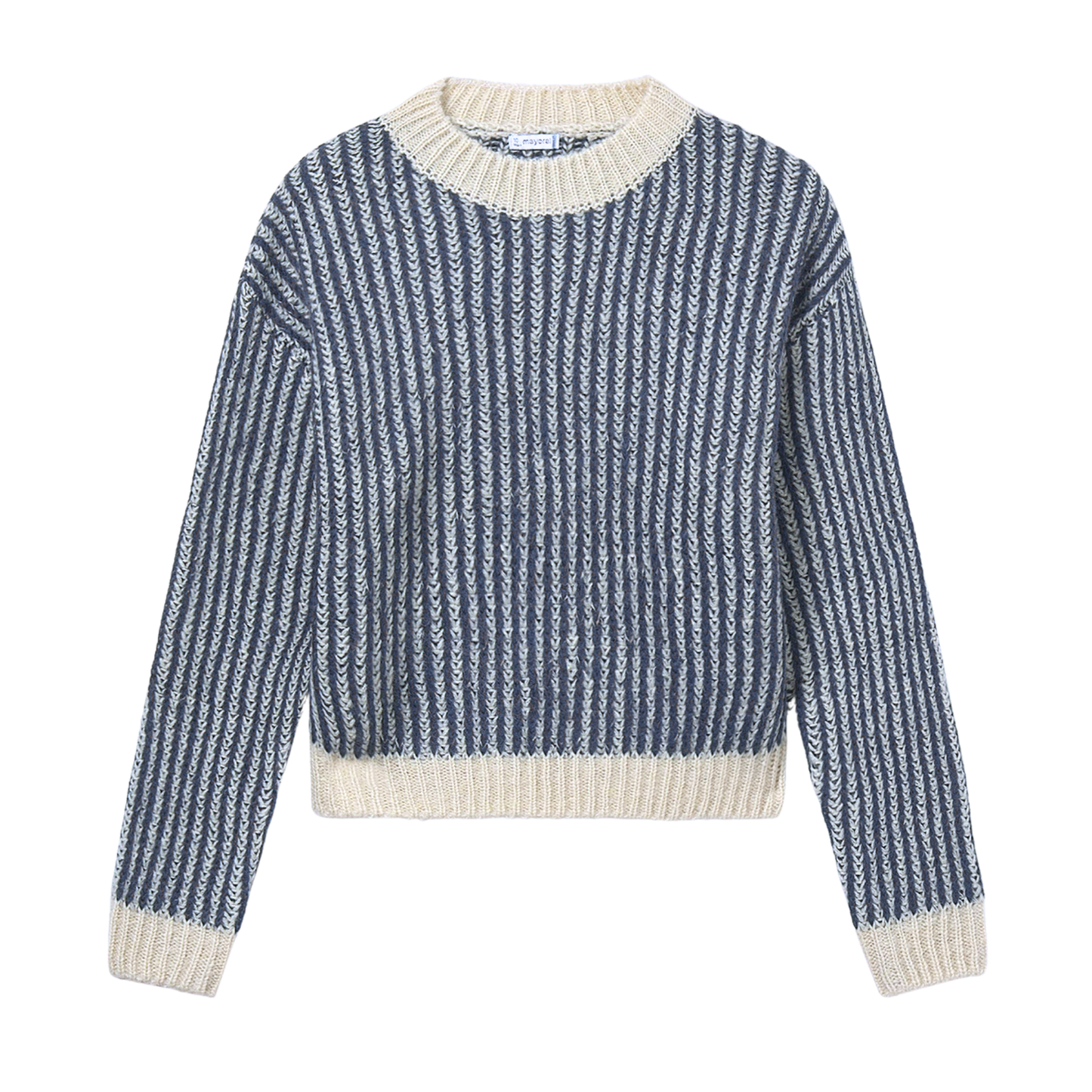 Petroleum Ribbed Sweater