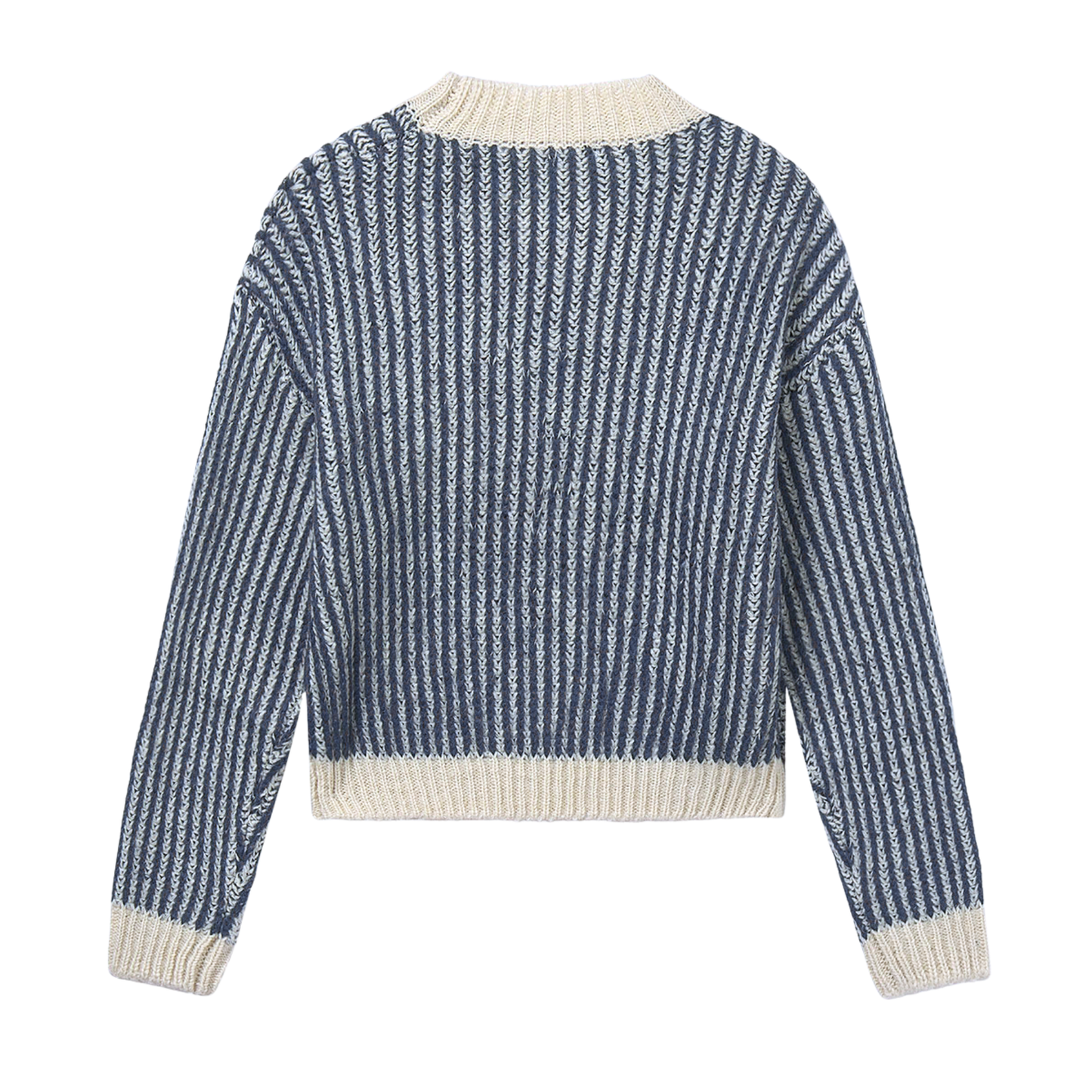 Petroleum Ribbed Sweater