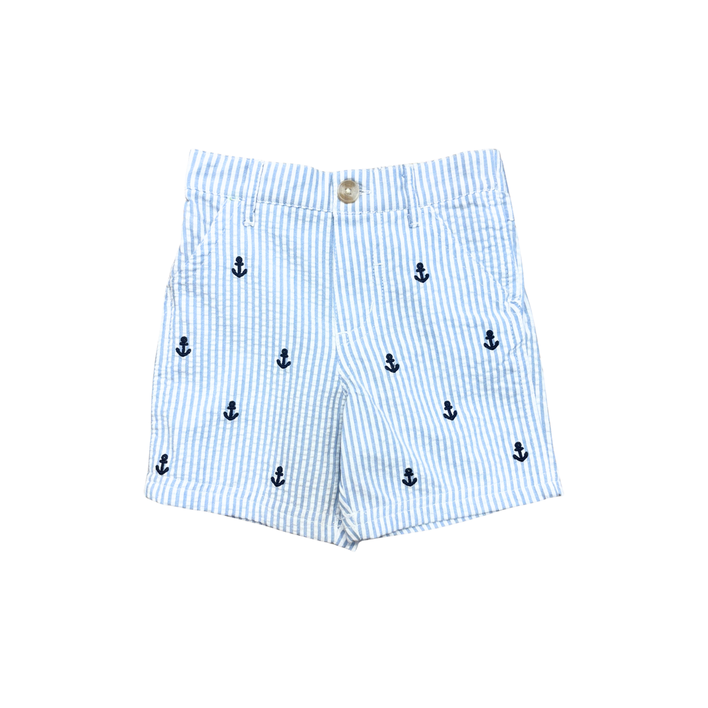 Anchor Seersucker Shorts (Baby)