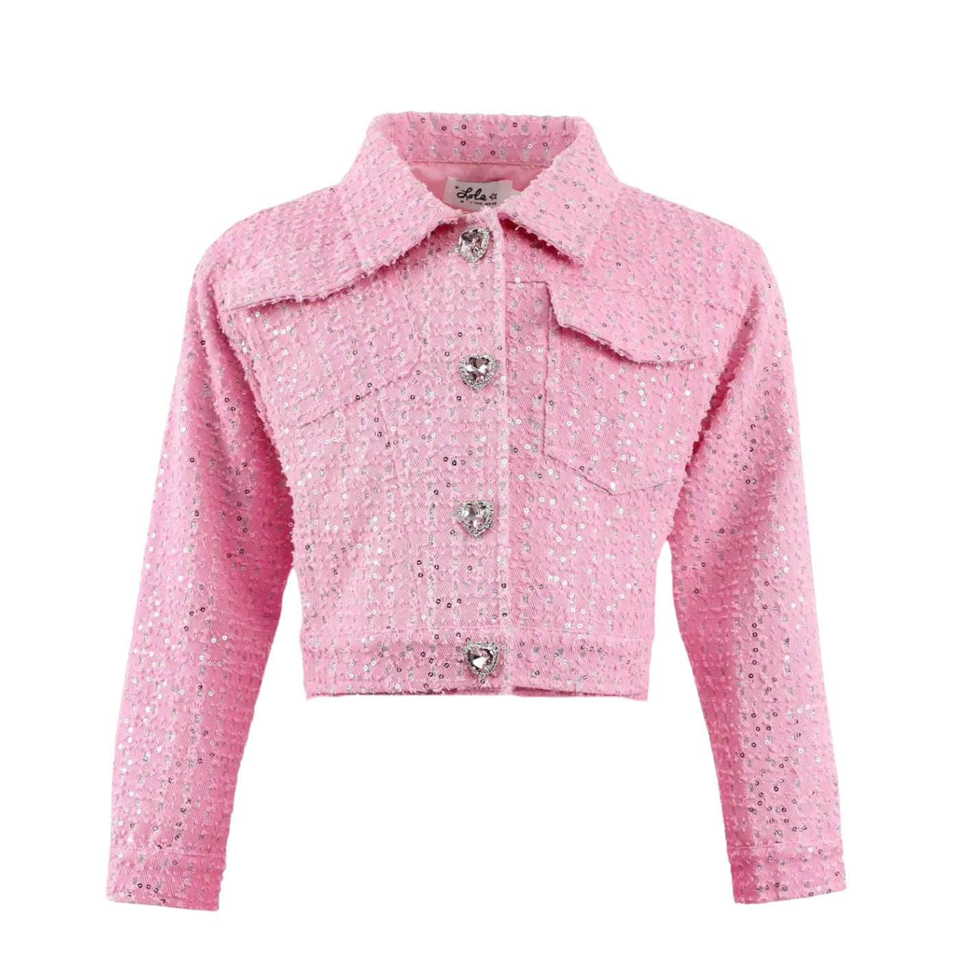 Rosie Shimmer Denim Shacket