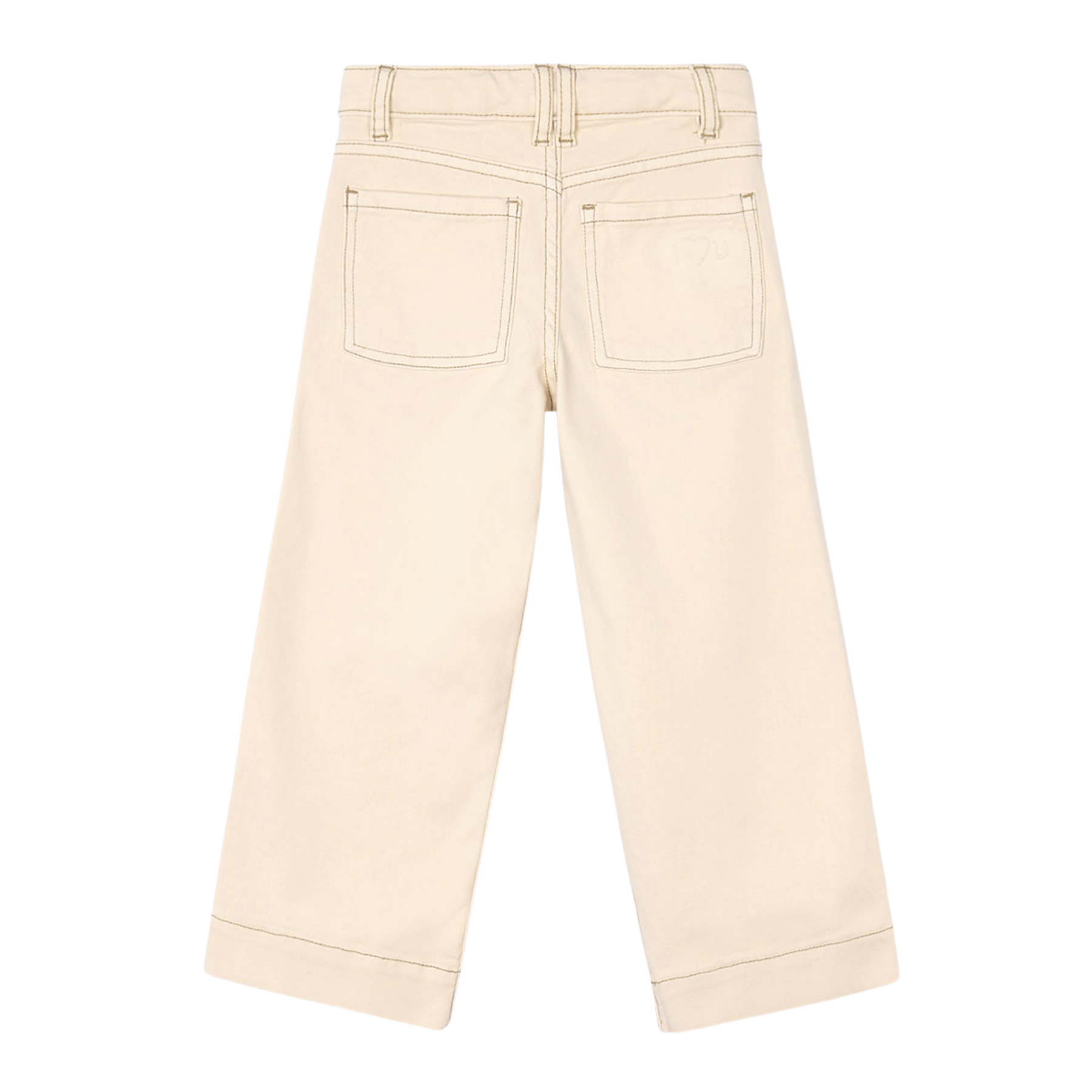 Almond Wide Leg Pants