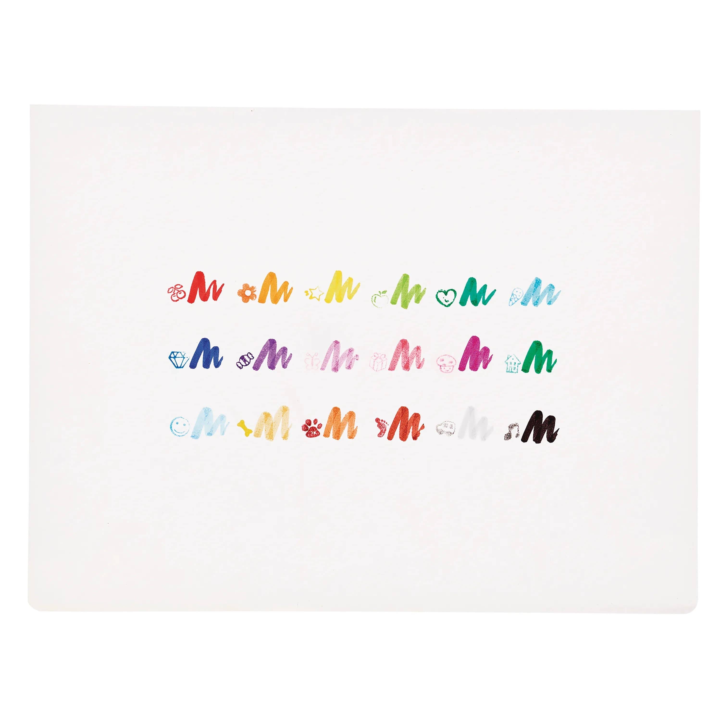 Stampables Double-Ended Brush & Stamp Markers