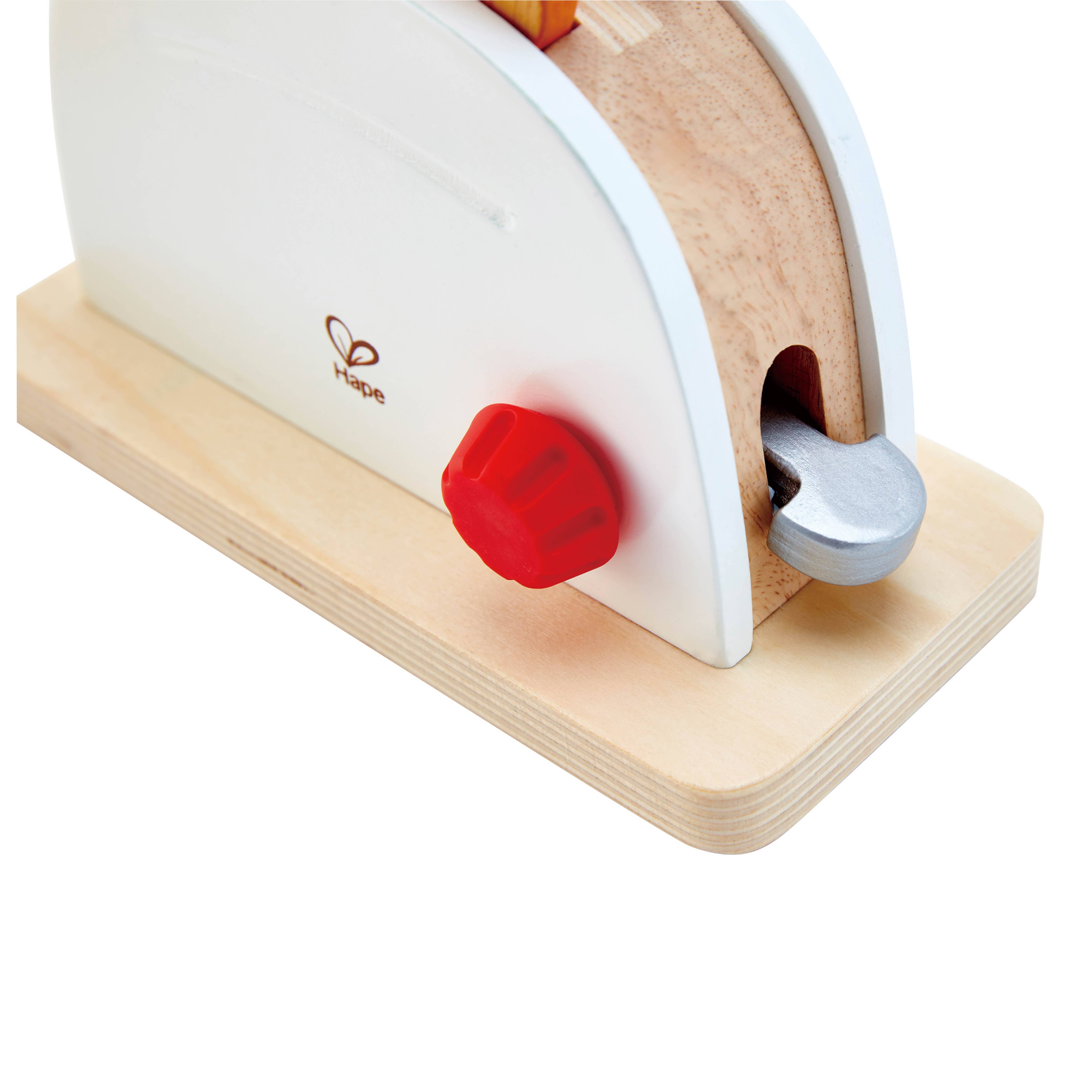 Pop-Up Toaster Set - Wooden Pretend Play Breakfast Set - 3+