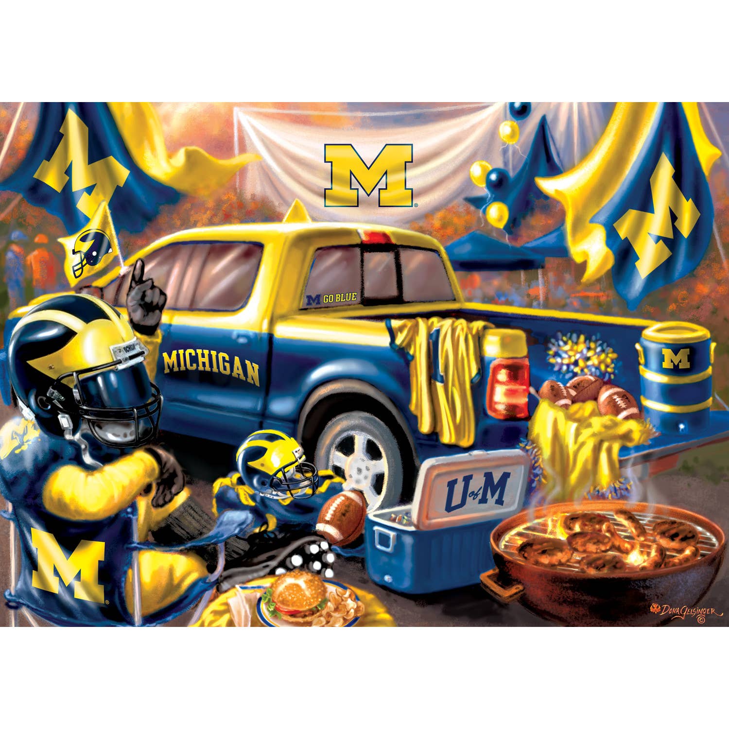 Michigan Wolverines Puzzle