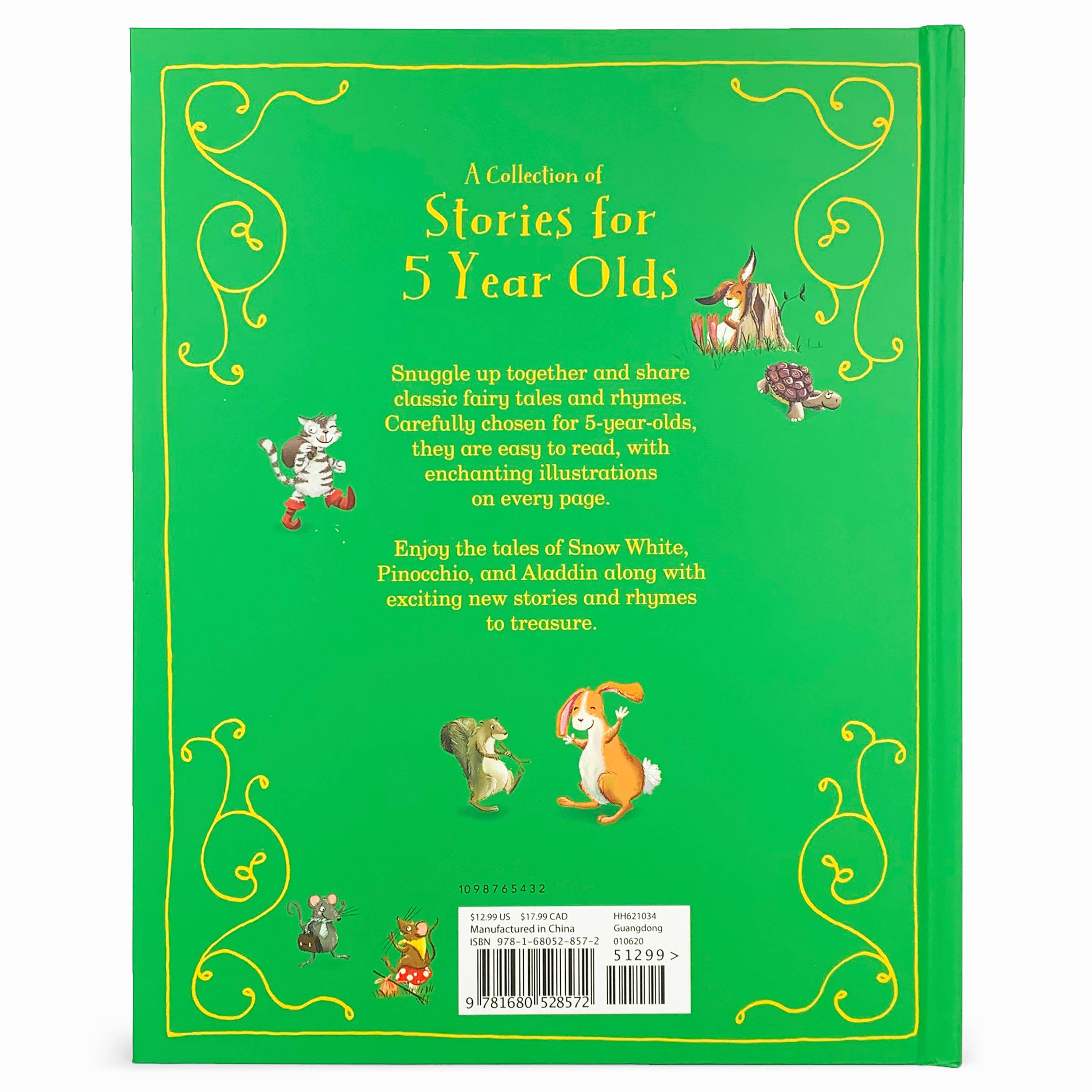 Gift for 5 Year Old: A Collection of Stories for 5 Year Olds Keepsake Book