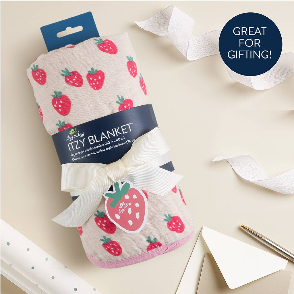 Strawberry Itzy Blanket