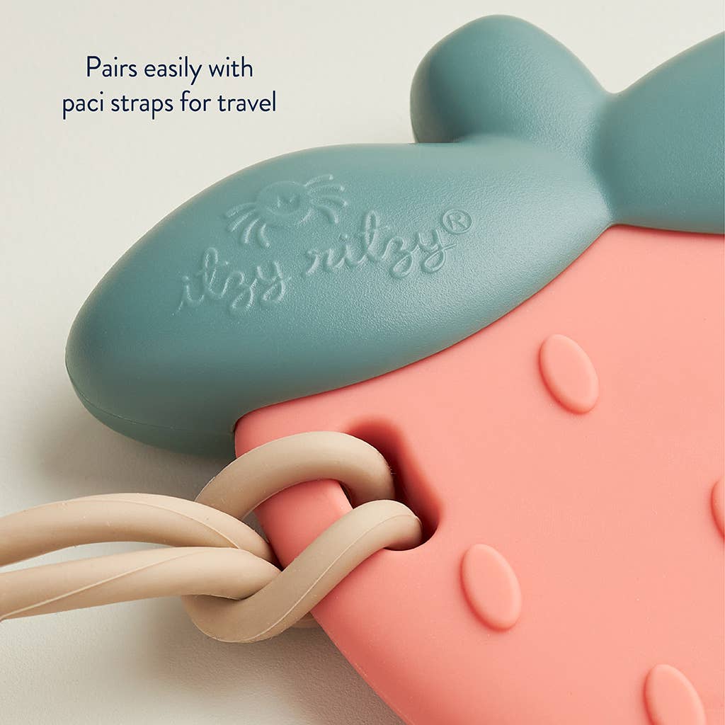 Strawberry Teething Rattle
