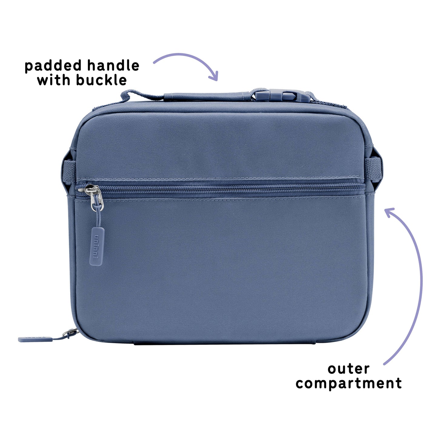 Navy Ellis Lunch Bag