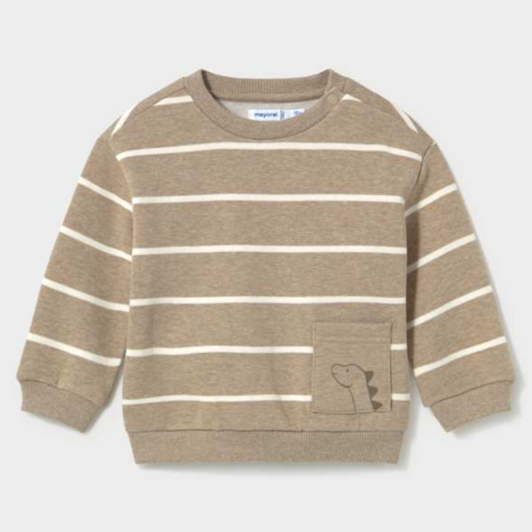 Truffle Stripe Pullover