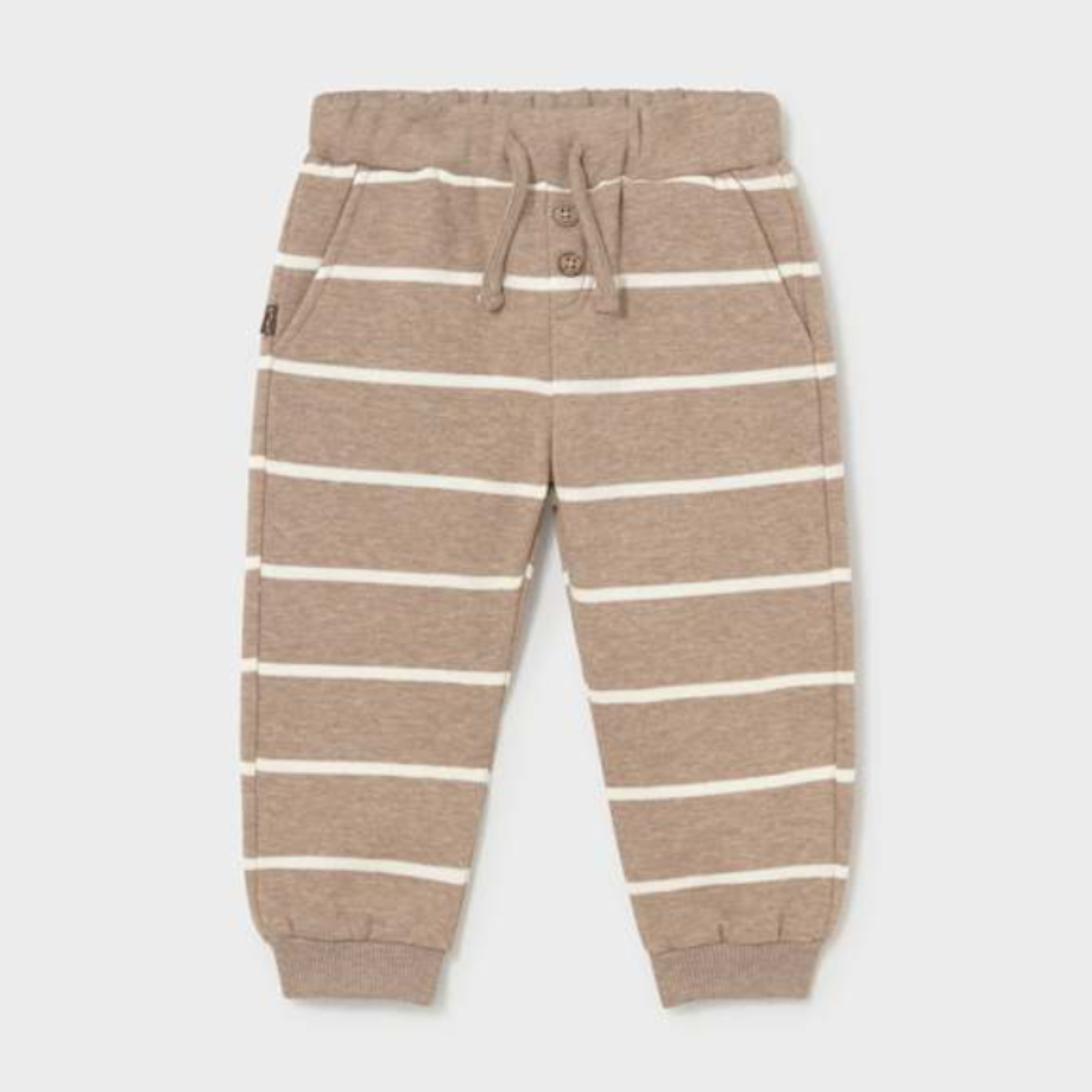Truffle Stripe Jogger Pants