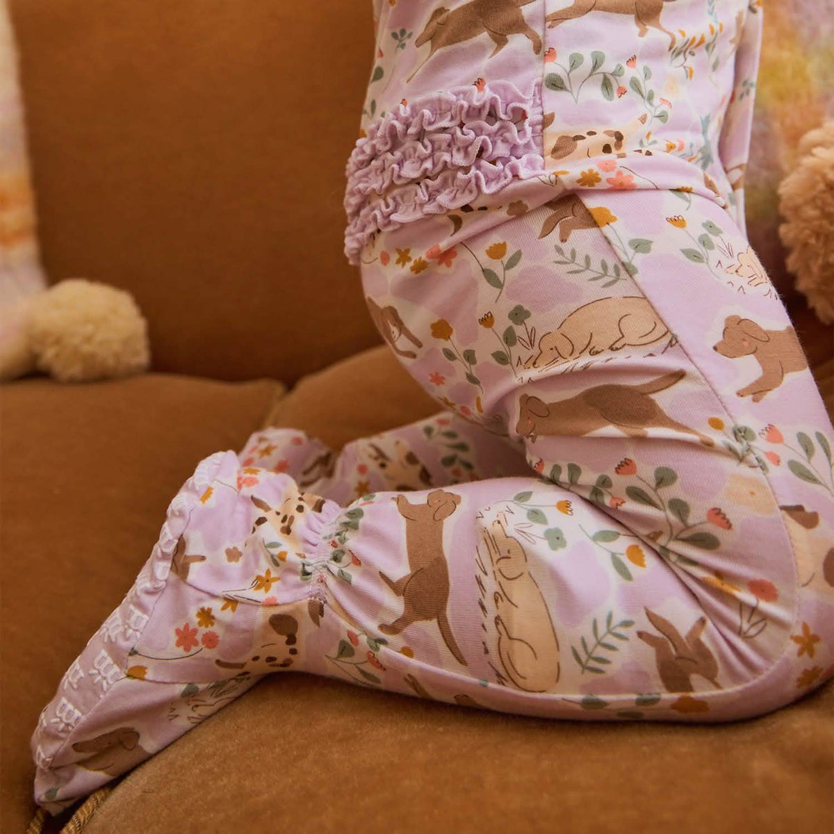 Best Fur End Ruffle Butt Magnetic Footie