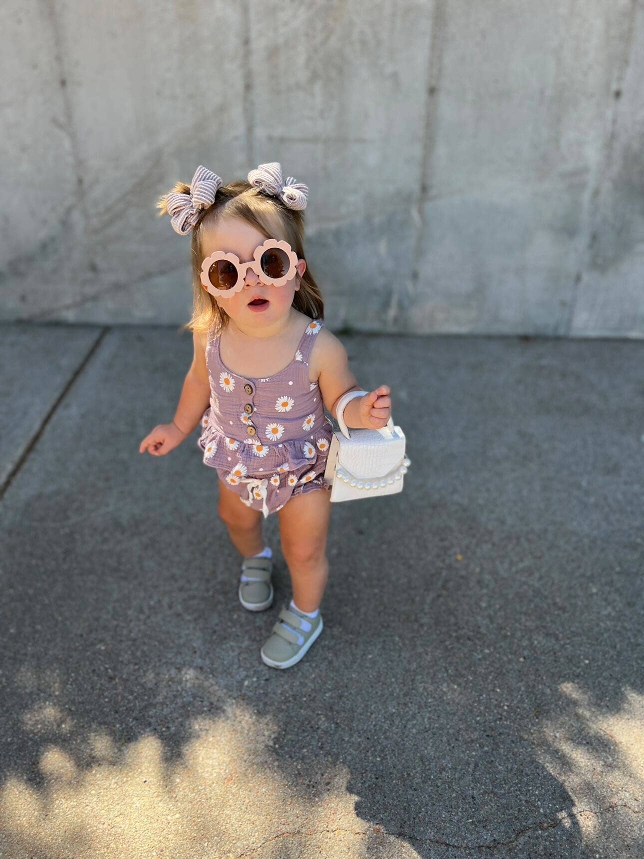 Flower Pink Sunglasses