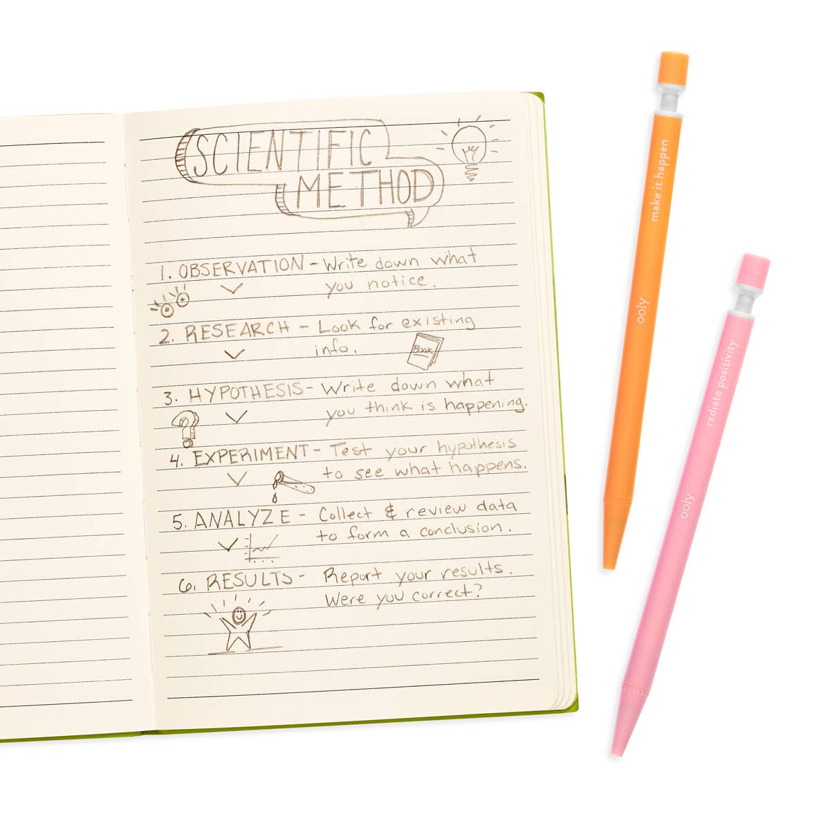 Noted Extra Thick Graphite Mechanical Pencils