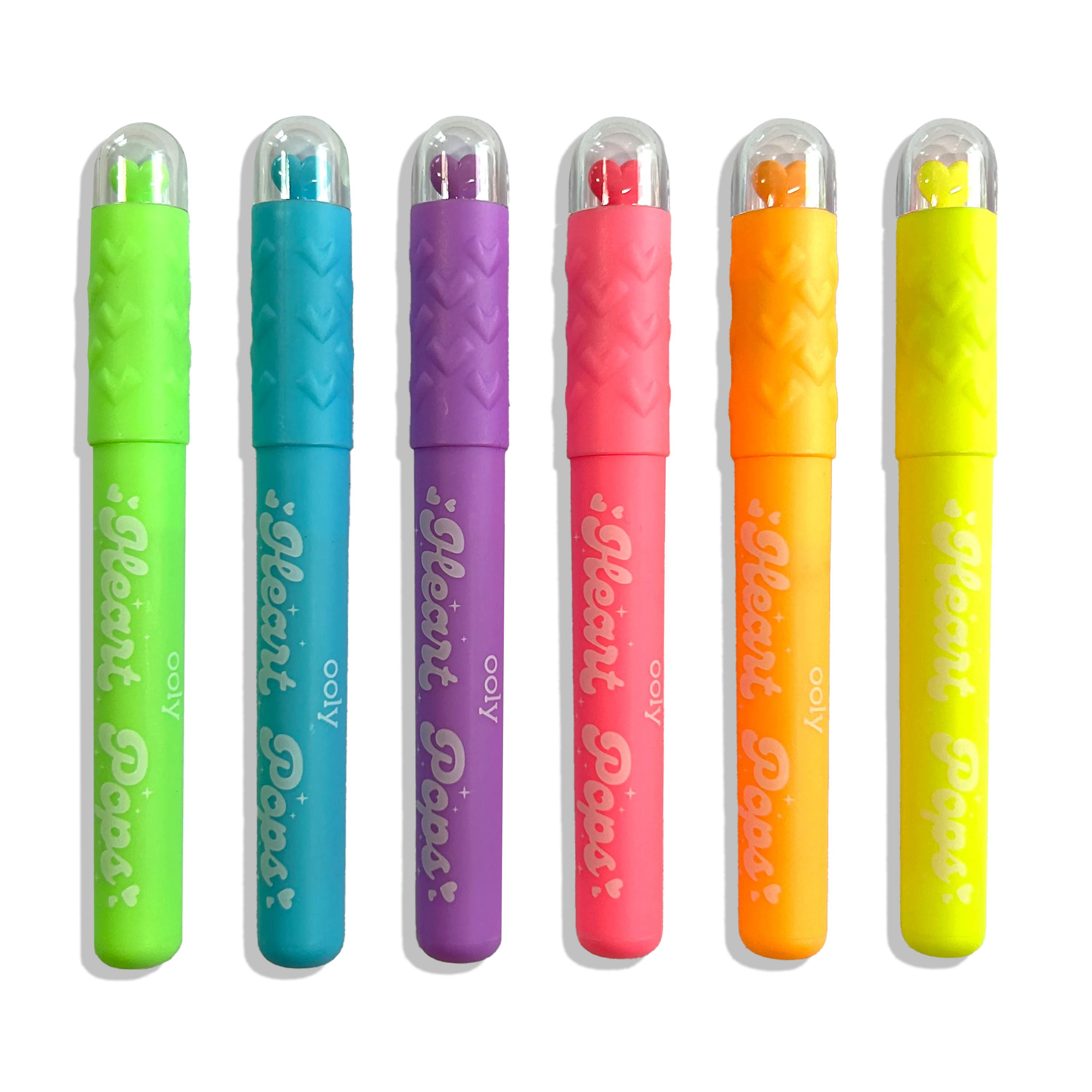Heart Pops Neon Highlighters