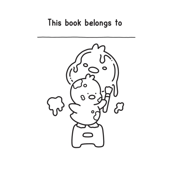 Cozy Friends Coloring Book - Quiet Time Activity for Kids & Parents