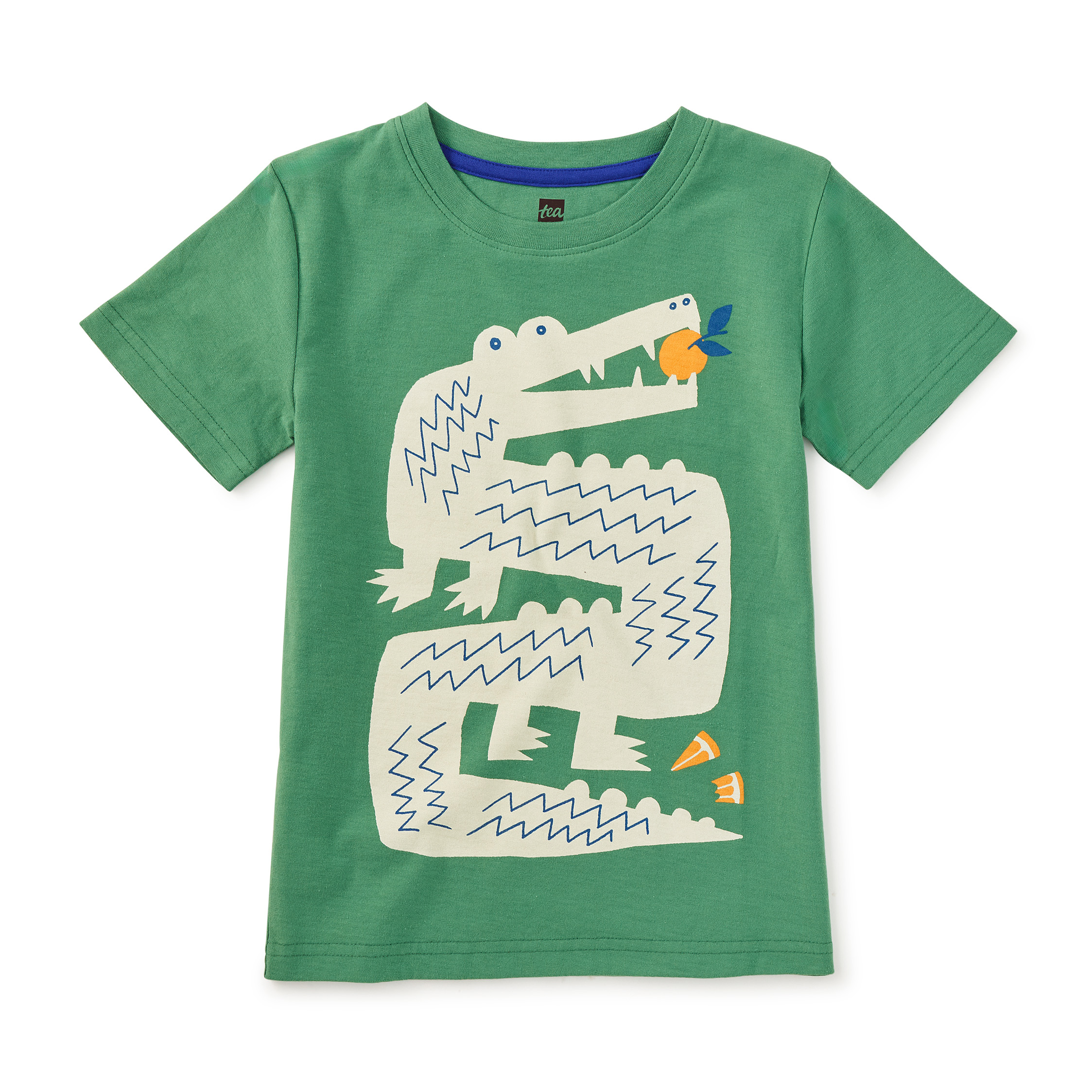 English Ivy Croc and Citrus Graphic Tee
