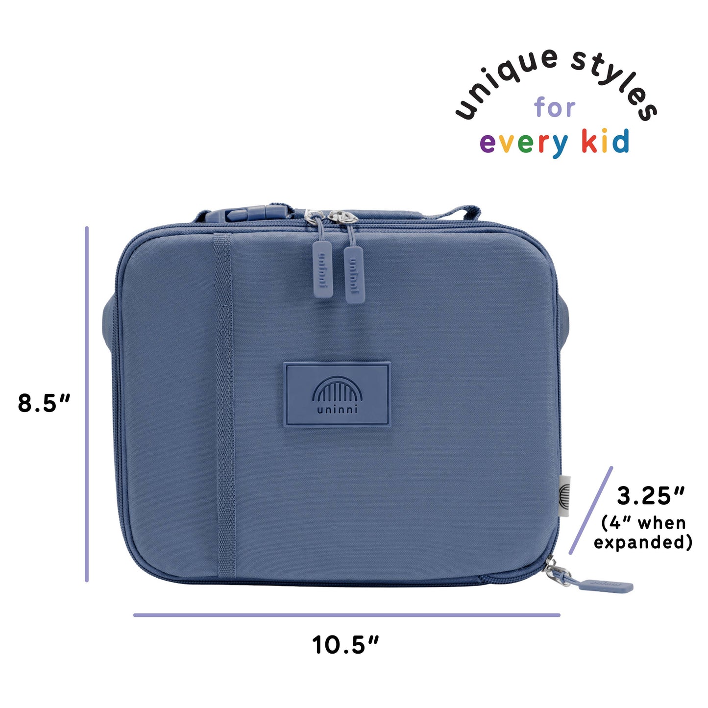 Navy Ellis Lunch Bag