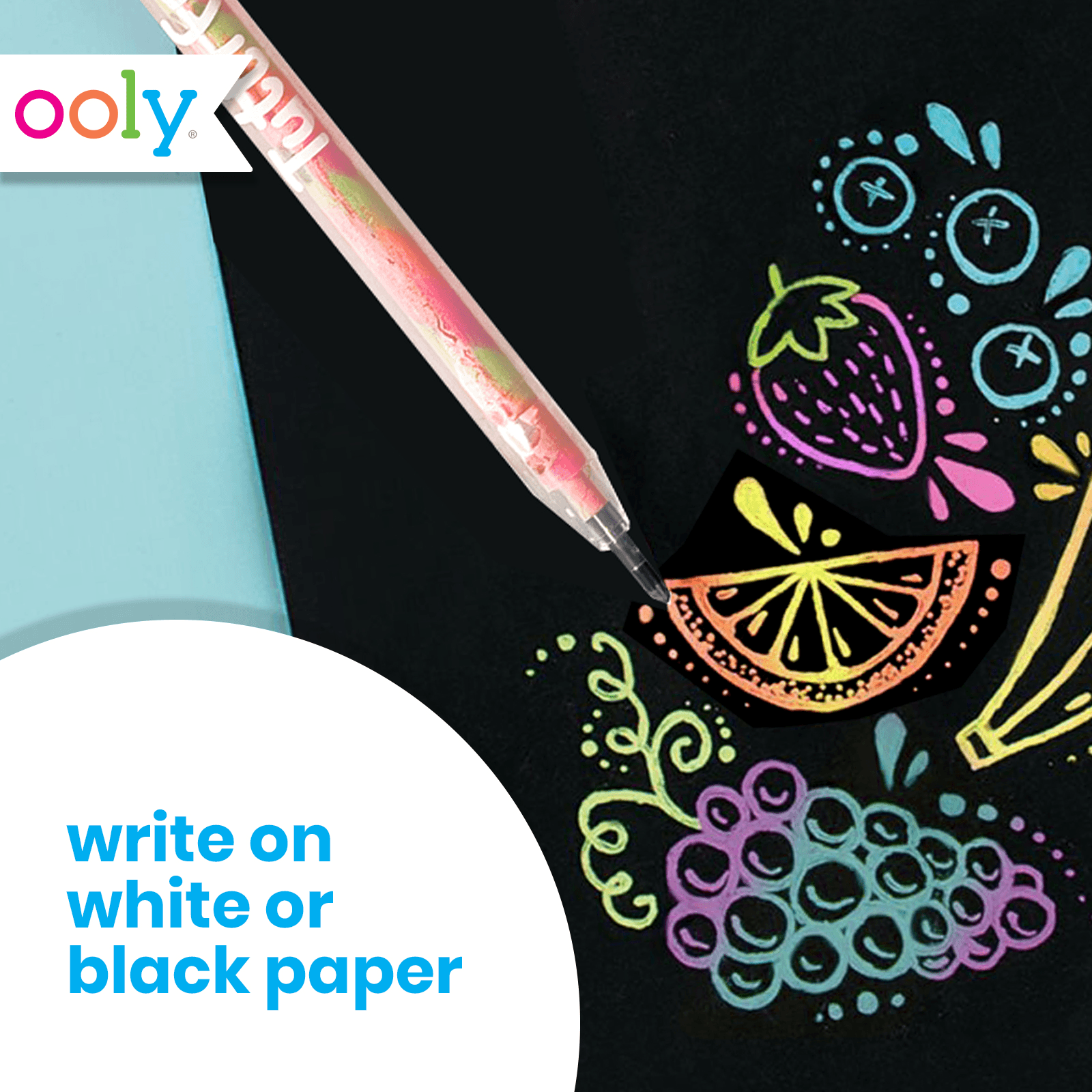 Tutti Fruitti Scented Multi-Colored Gel Pens