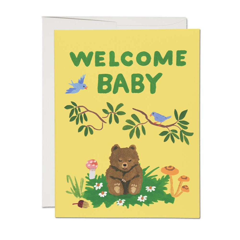 Baby Cub greeting card