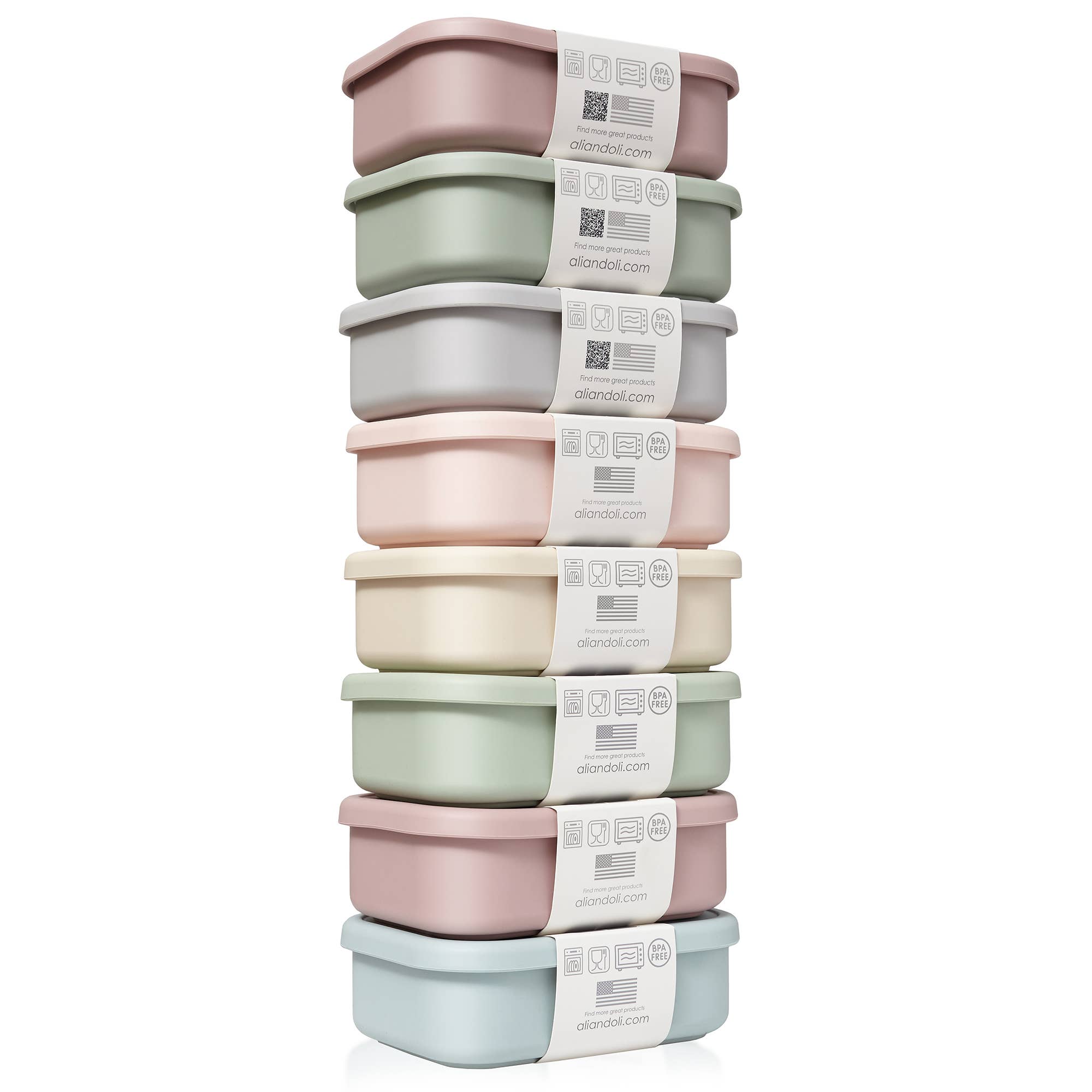 Ali+Oli Silicone Bento Box (Puppy) Back to School