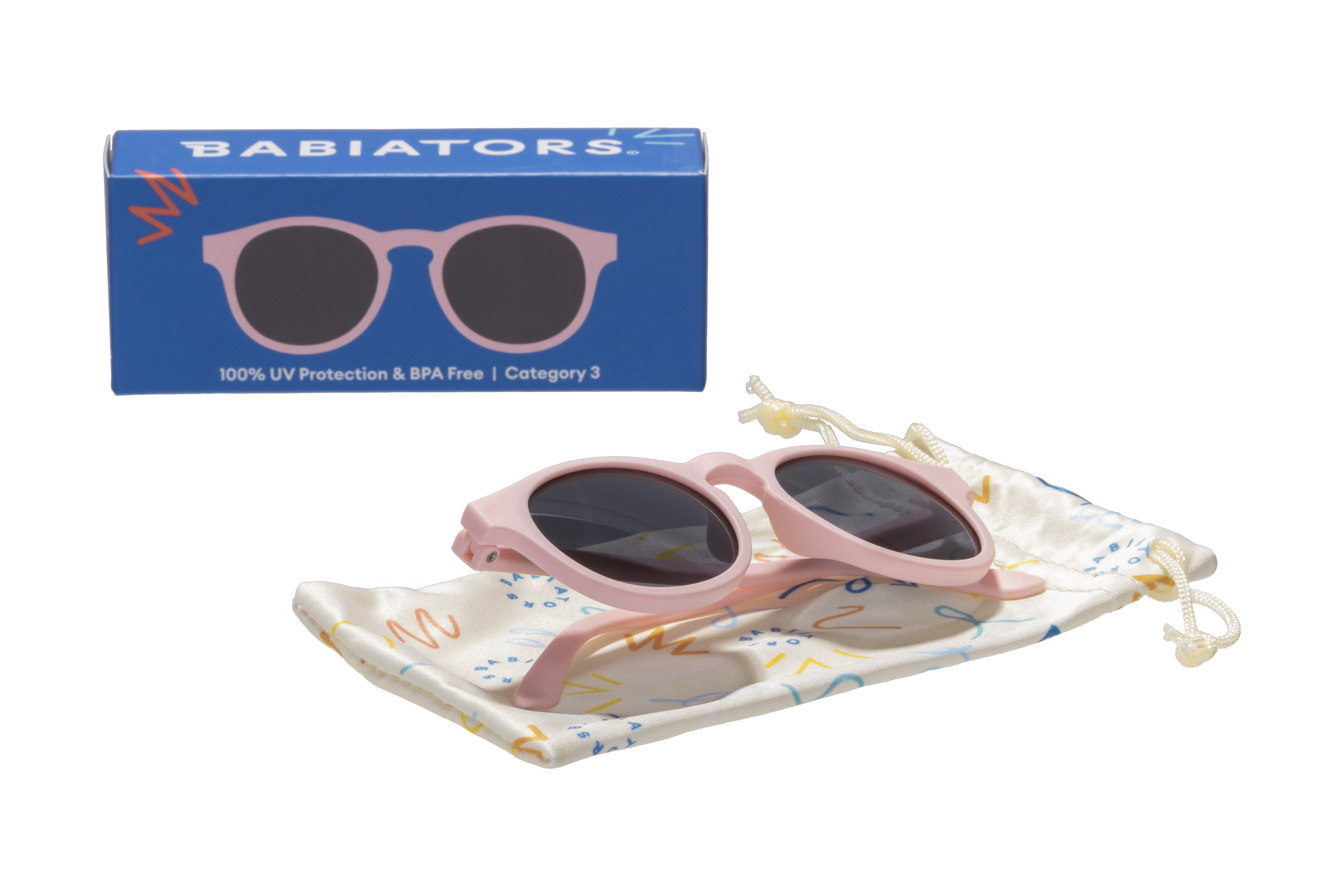 Ballerina Pink Keyhole Sunglasses