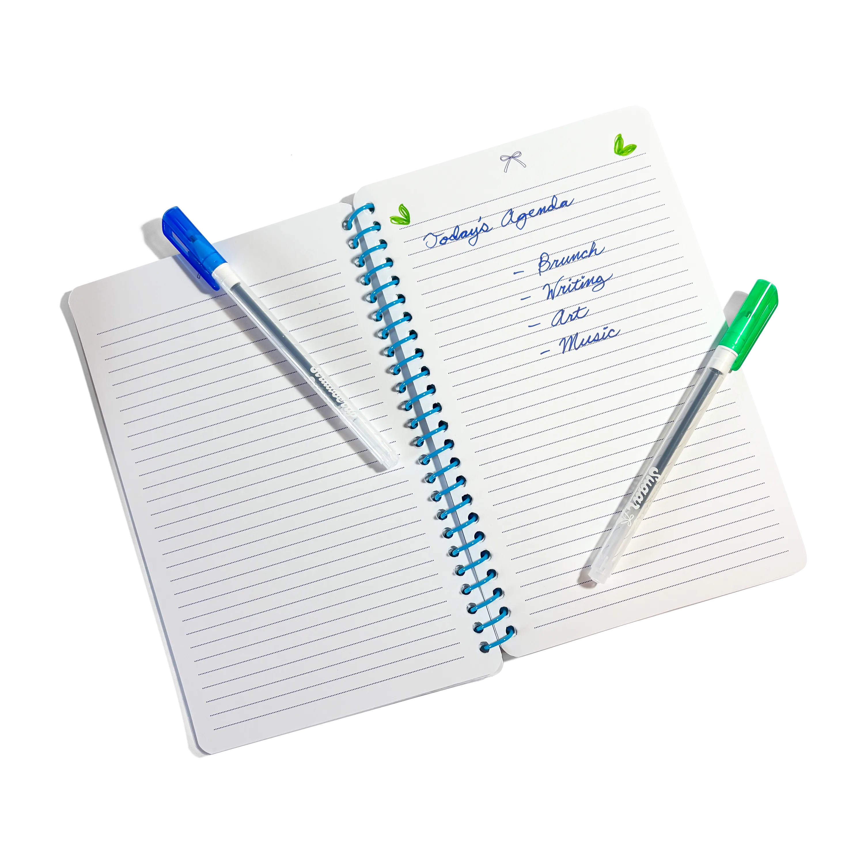 Scented Gel Pens & Notebook Set - Blueberry Bliss Writing Kit | OOLY