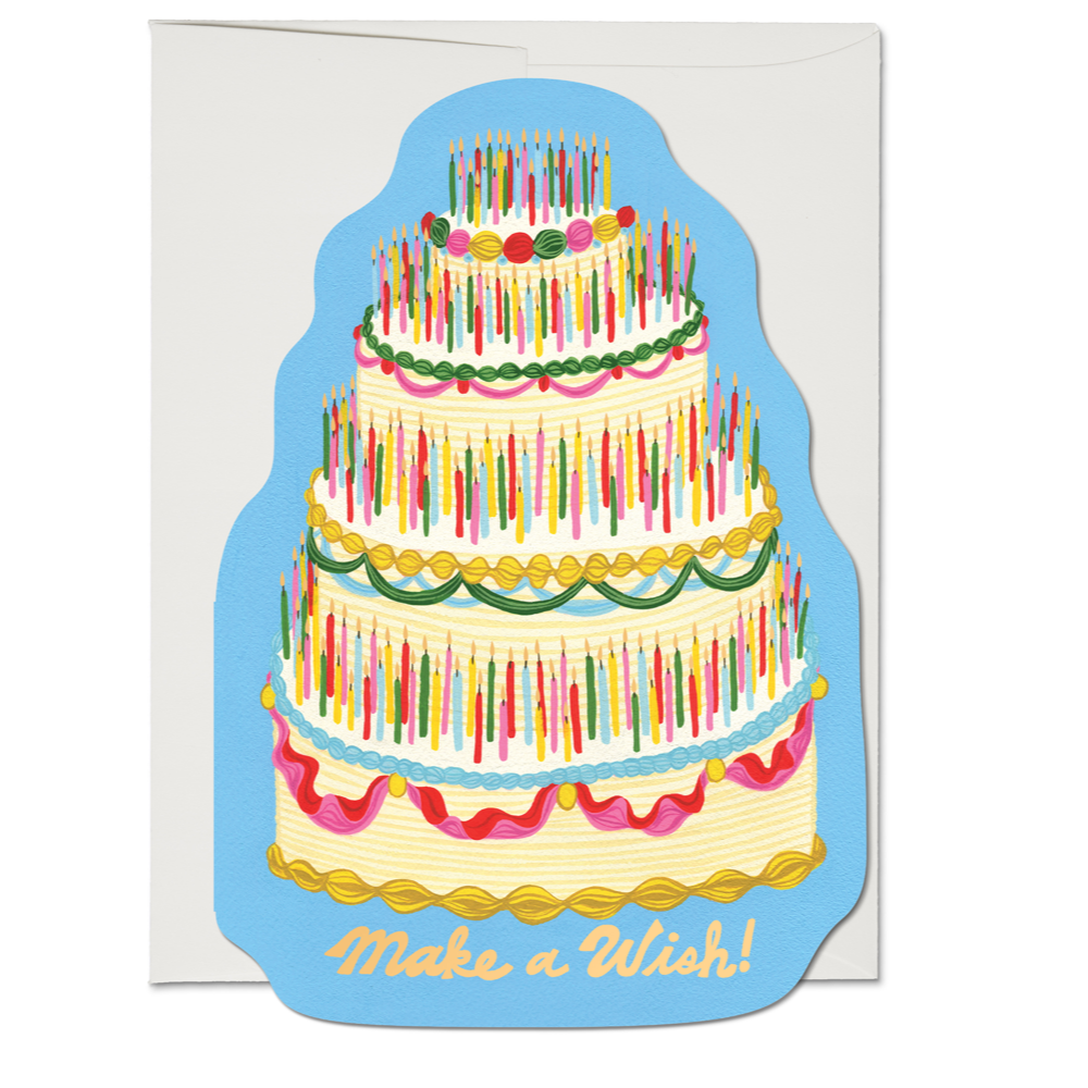 Make a Wish birthday greeting card