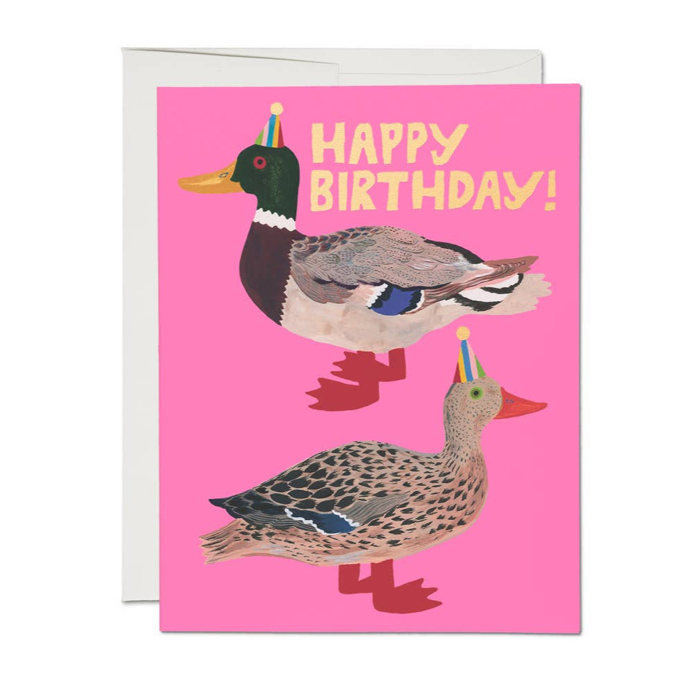 Quacky Birthday greeting card