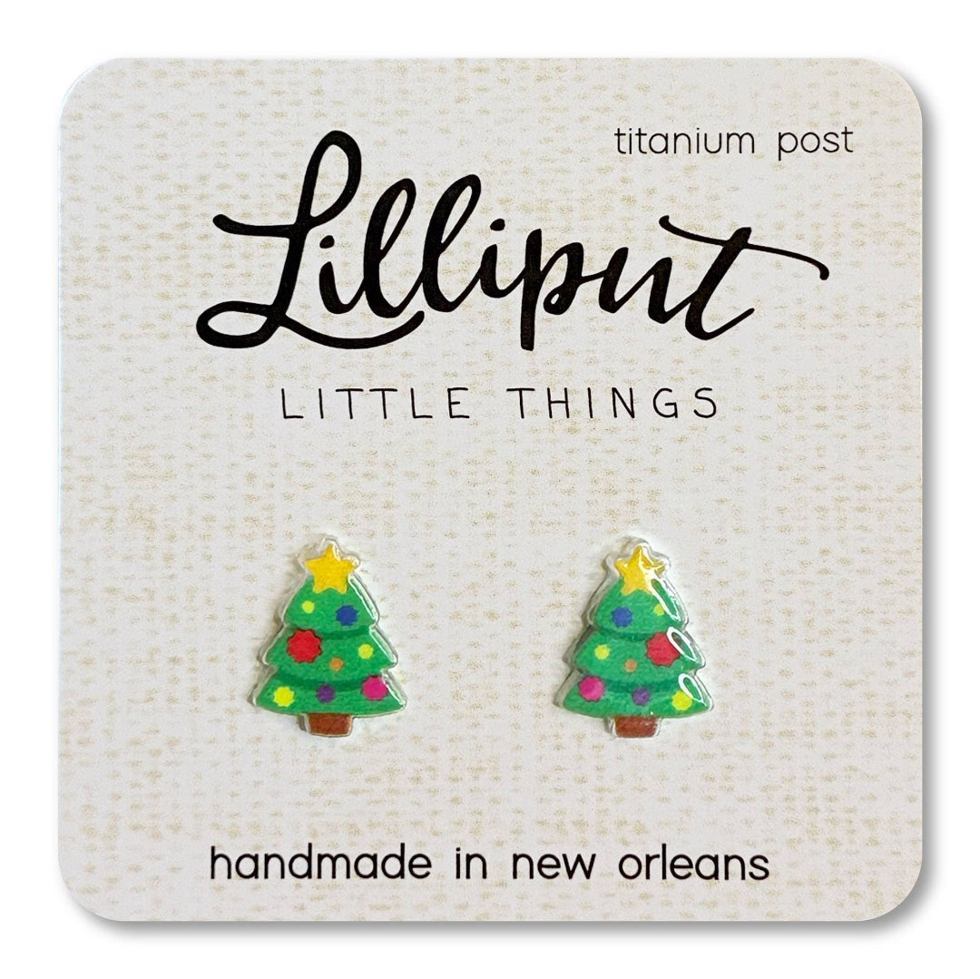 Christmas Tree Earrings