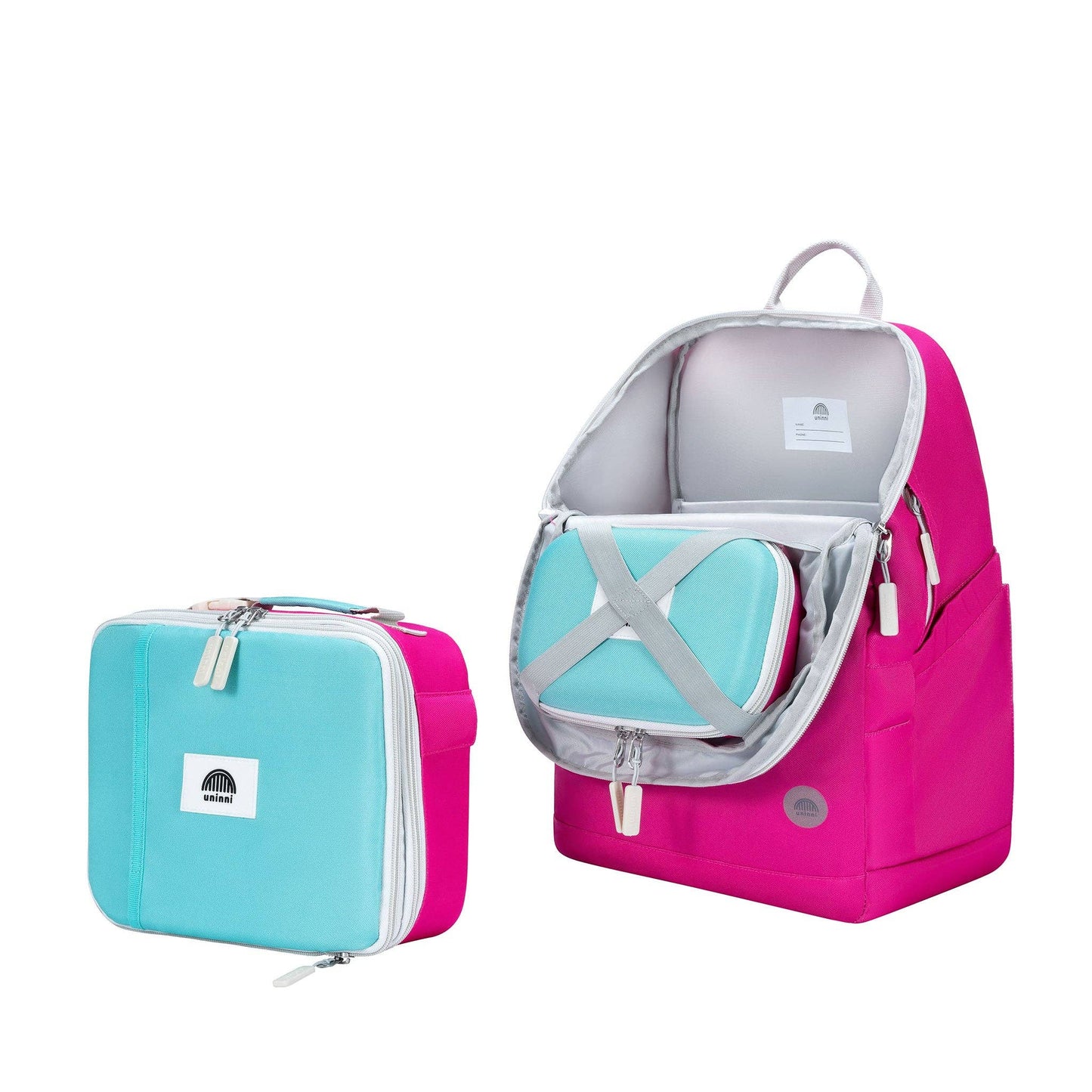 Pink Colorblock Bailey Backpack