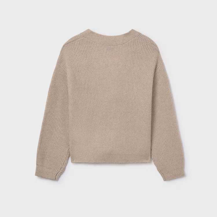 Sesame Button Cardigan