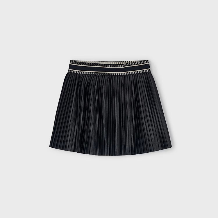 Black Pleated Skirt