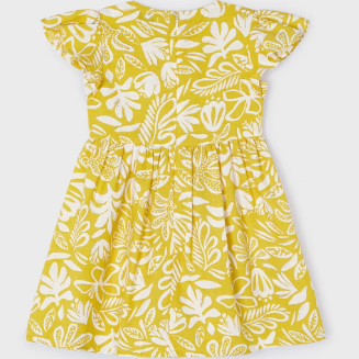 Honey Tropical Printed Dress