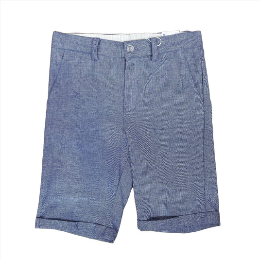 Denim Blue Boys linen shorts
