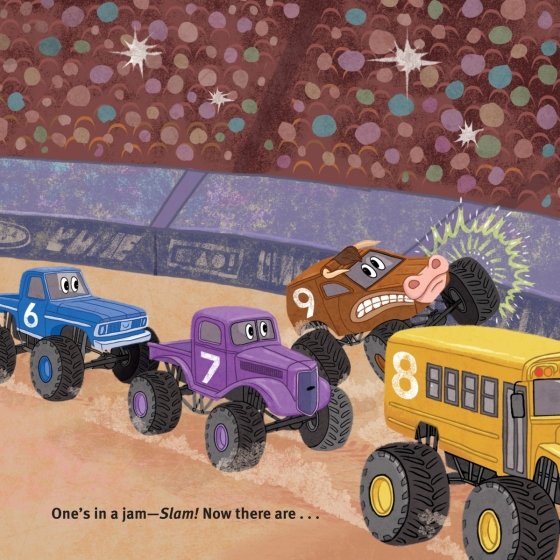 10 Little Monster Trucks