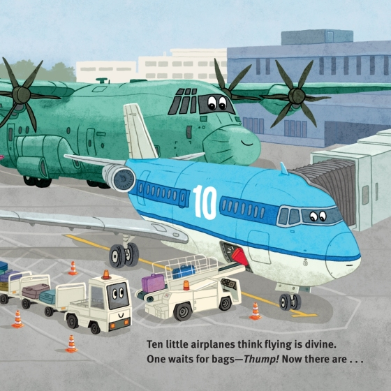 10 Little Airplanes