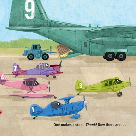 10 Little Airplanes
