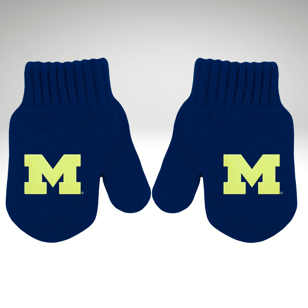Michigan Wolverines Infant and Toddler Winter Mittens