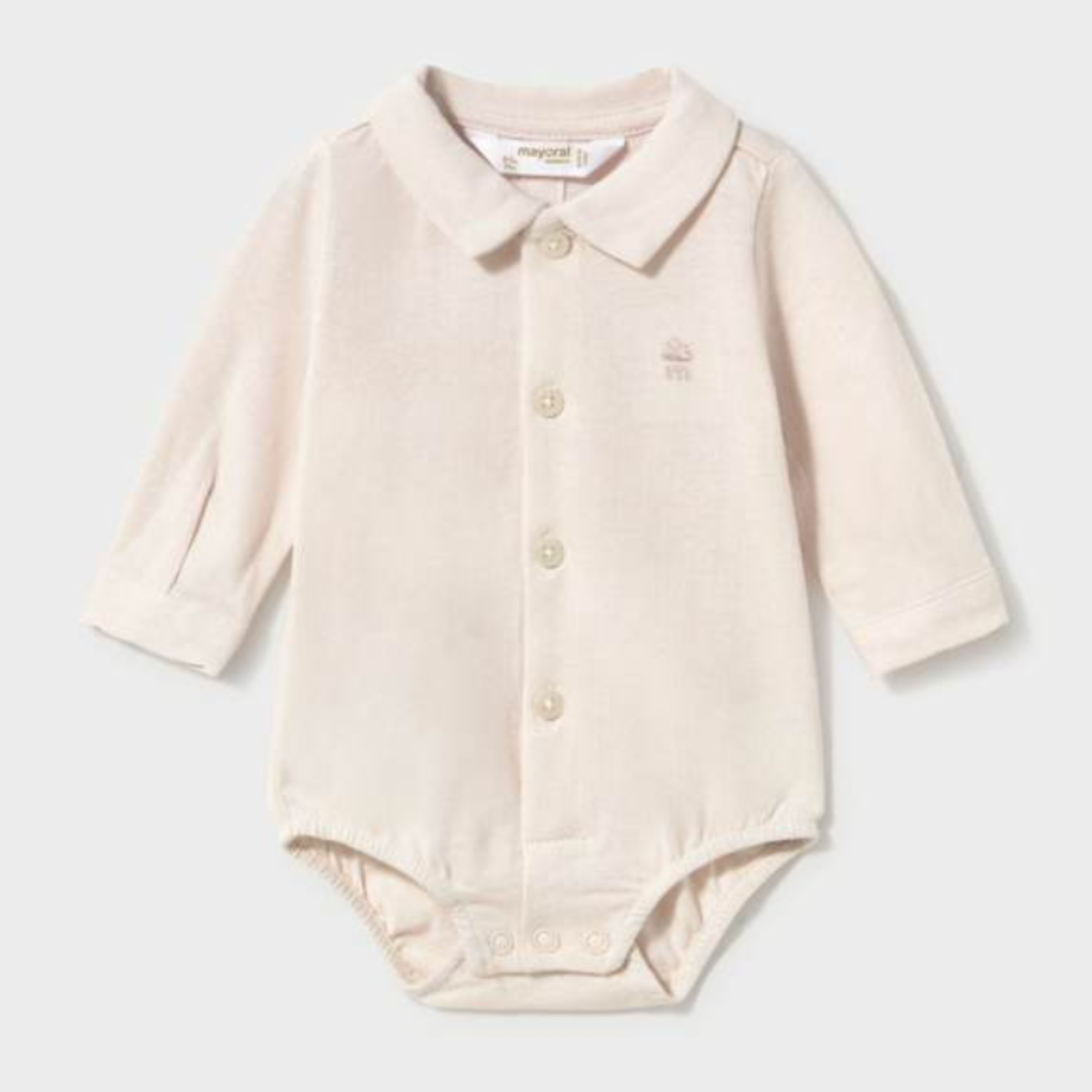 Milk Button Up Onesie