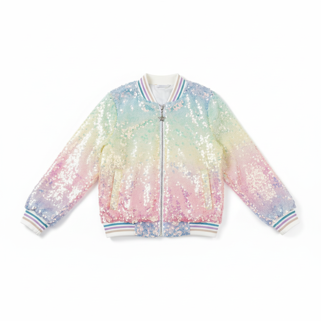 Icy Ombre Sequin Jacket