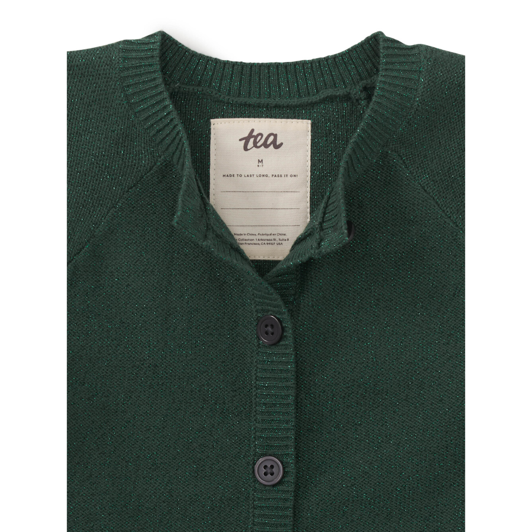 Pine Needle Sparkle Cardigan