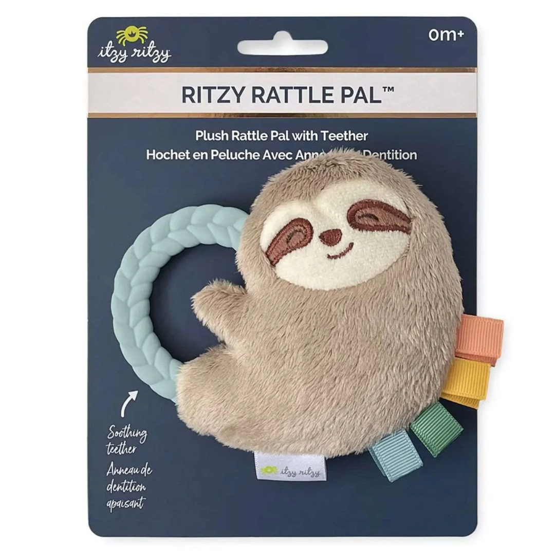 Sloth Ritzy Rattle Pal™ Plush Teether