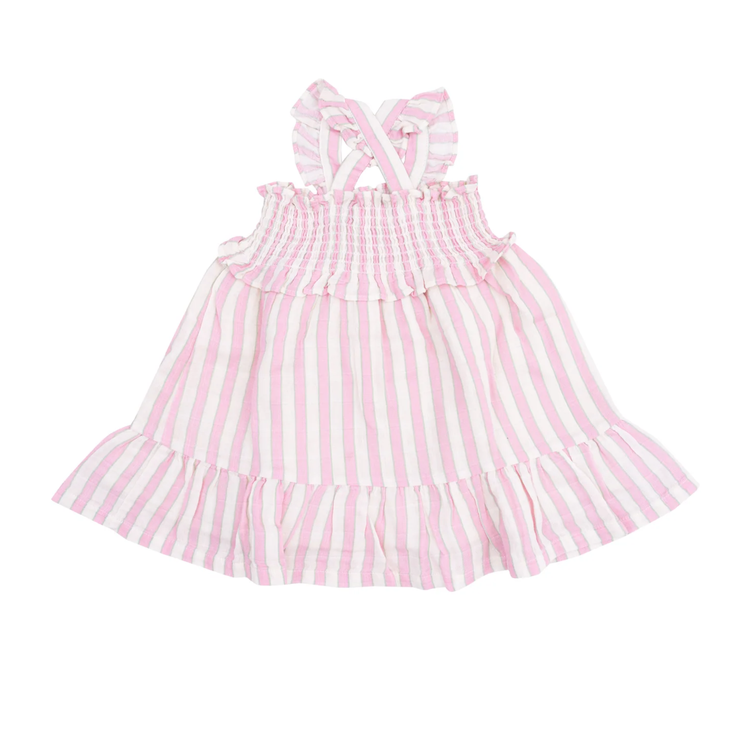 Candy Stripe Smocked Ruffle Sundress