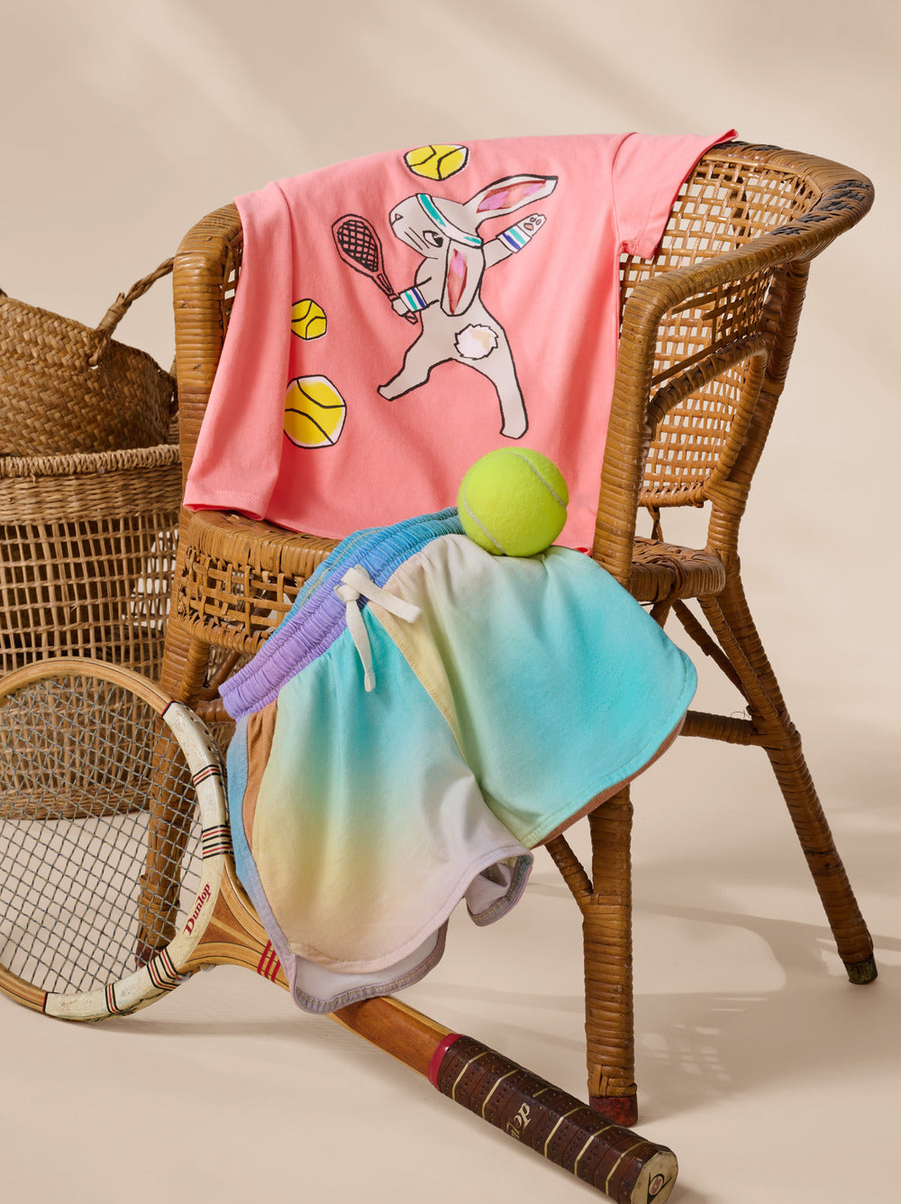 Tennis Bunny Graphic Tee