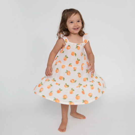 Peaches Twirly Dress