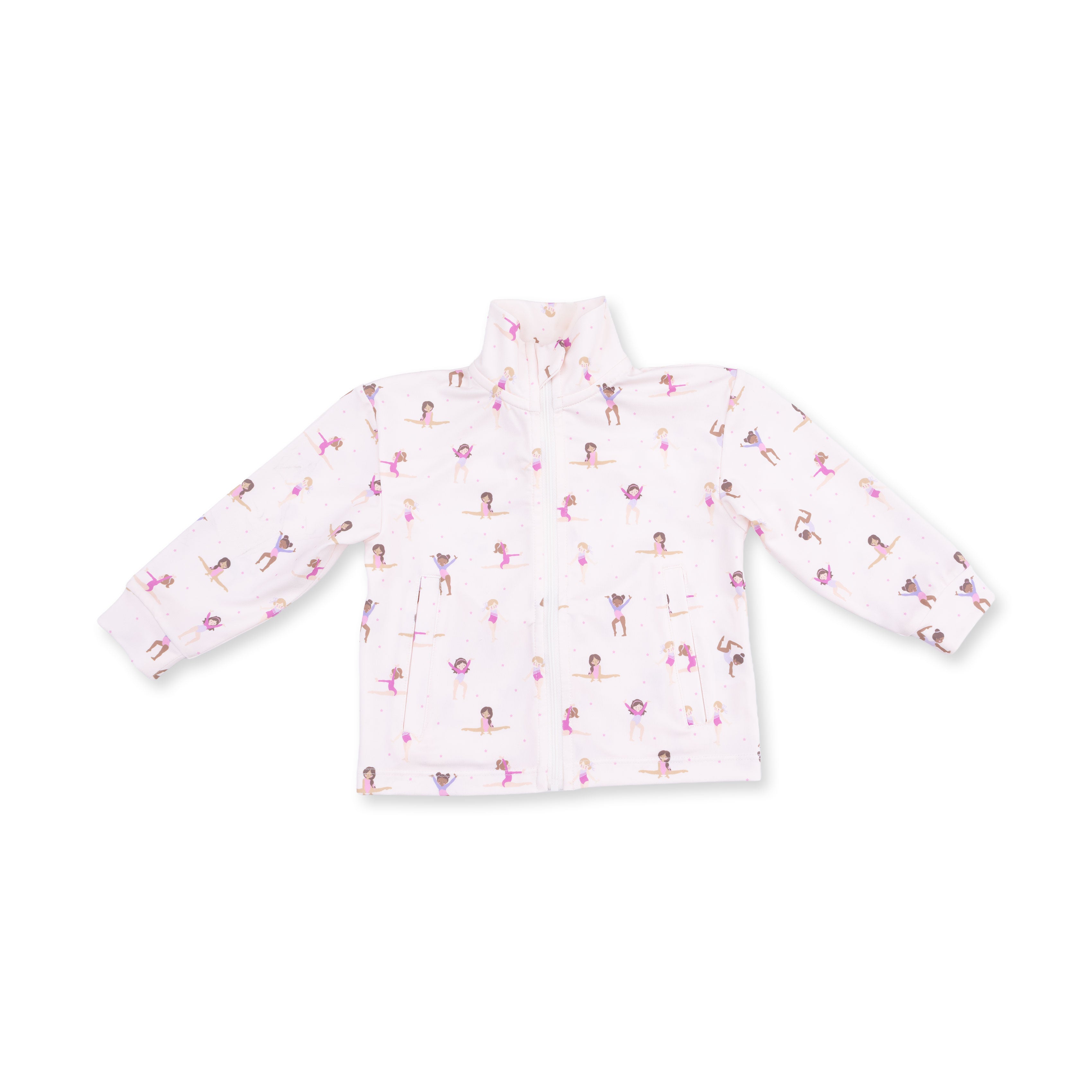 Tiny Tumblers Activewear Mock Neck Active Jacket
