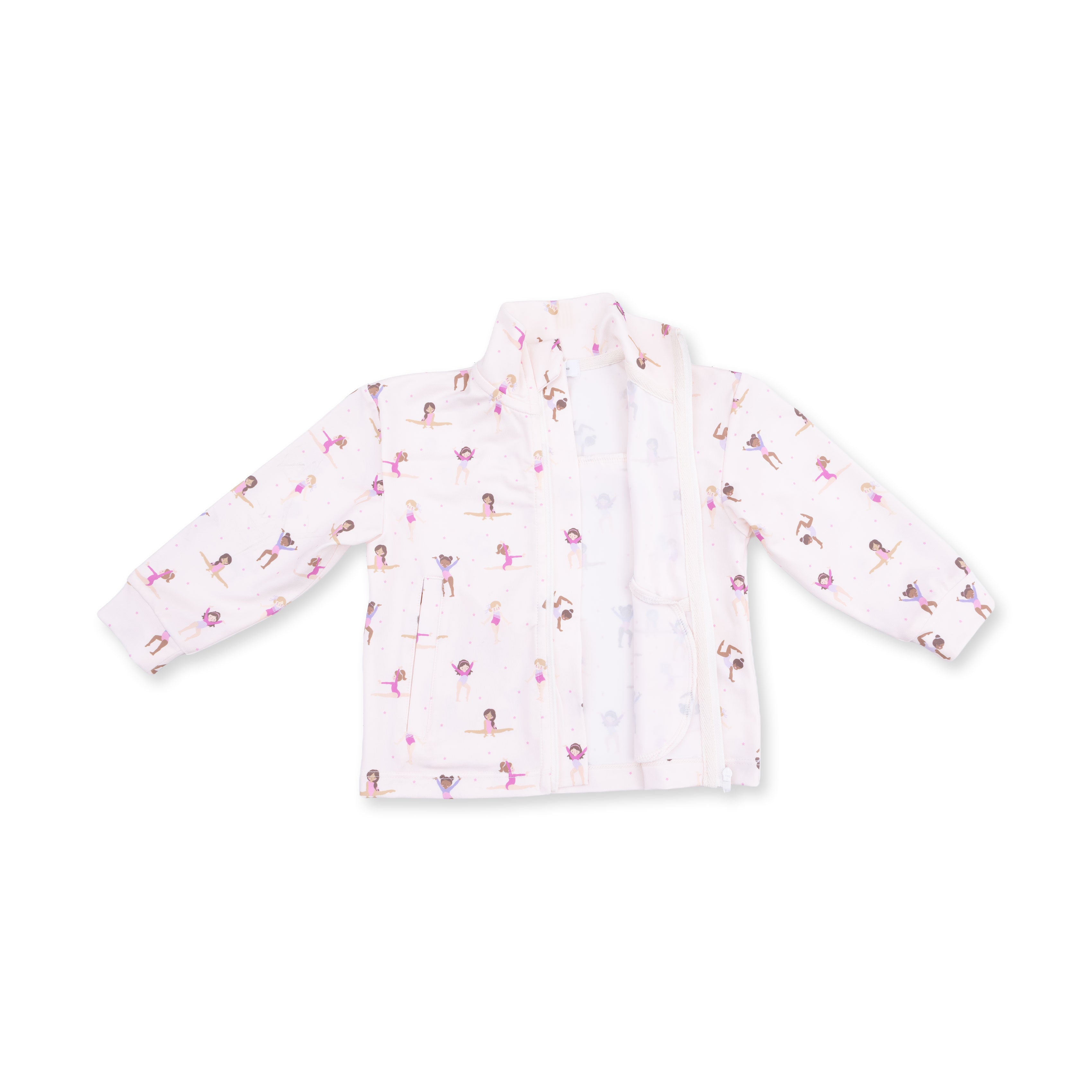 Tiny Tumblers Activewear Mock Neck Active Jacket