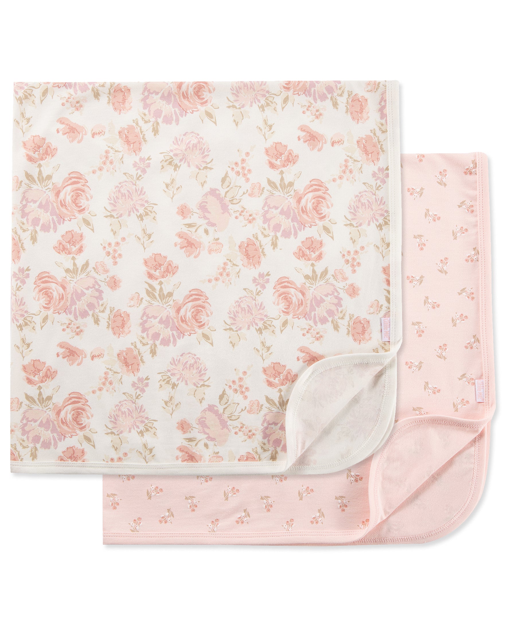 Fabulous Floral Receiving Blanket