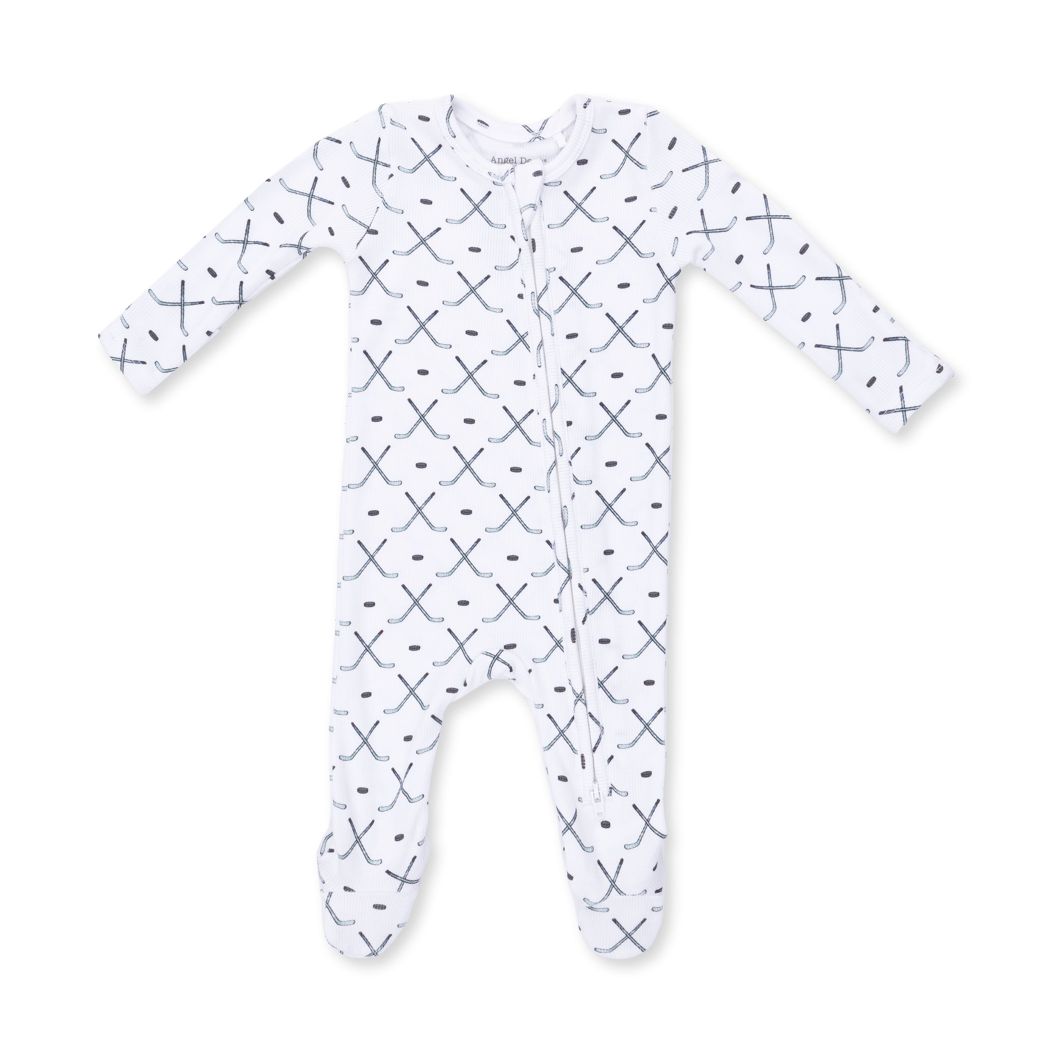 Simple Hockey 2 Way Zipper Footie