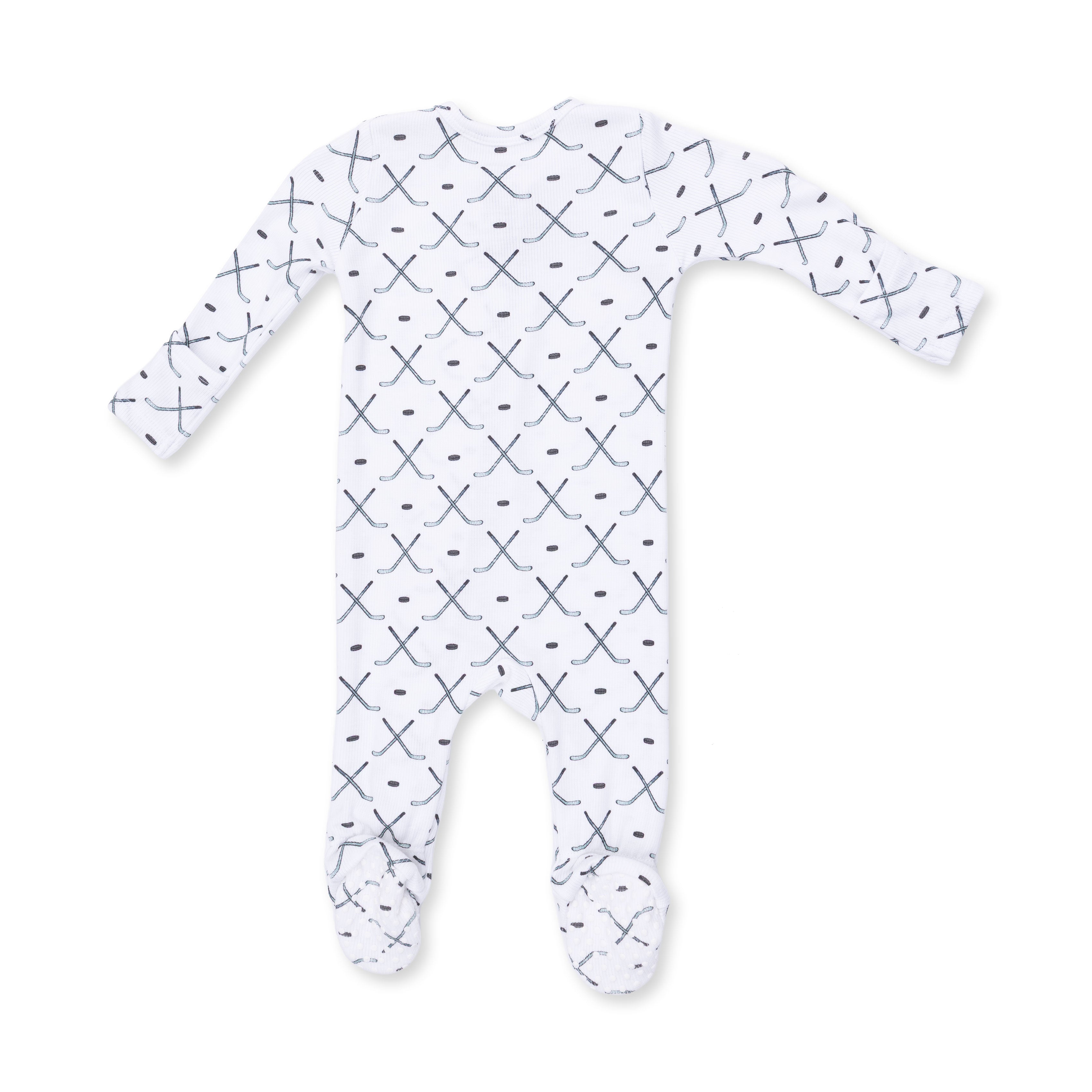 Simple Hockey 2 Way Zipper Footie